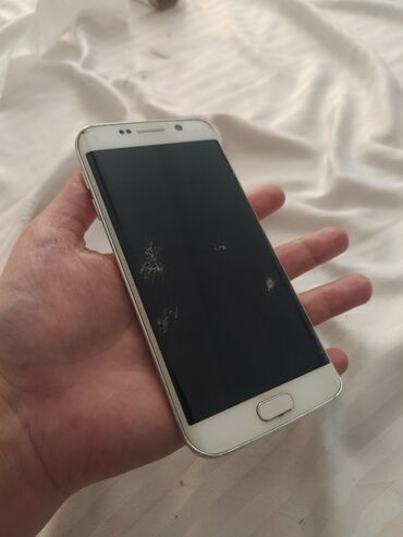 Samsung Galaxy S6, rəng - Ağ, Qırıq