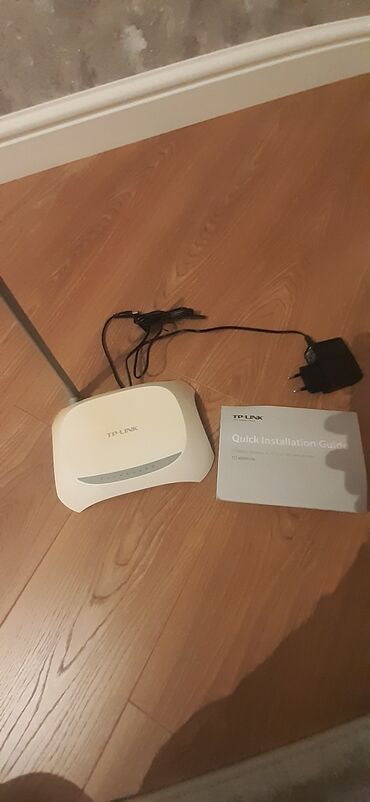 Modemlər və şəbəkə avadanlıqları: Salam modem tp link islekdi