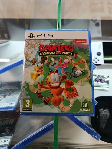 котлер: Видеоигра "Garfield Lasagna Party" для консоли PlayStation 5. Эта игра