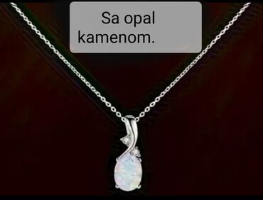 Ogrlice: Ogrlica sa priveskom, Materijal: Cirkon — 12