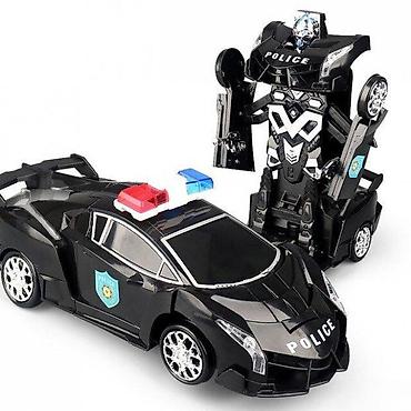 torbe sa stampom: POLICIJSKI AUTO ROBOT NOV POLICE TRANSFORMERS AKCIJA | Cene nisu — 1