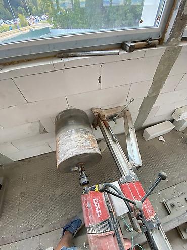 Beton işləri: Beton kəsmə xidməti - Divar, döşəmə və tavanlarda dəqiq və səliqəli — 20