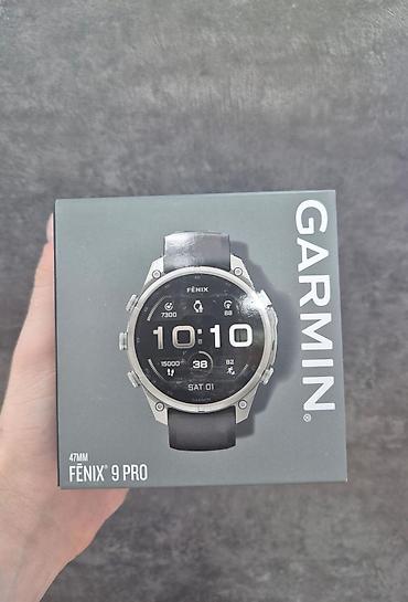 380: Fenix 9 Pro 47mm Titanium / Graphite-Black Велокомпьютер Garmin — 1