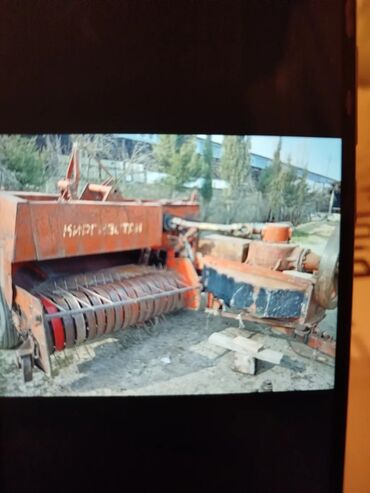 Pres bağlayanlar: Satılır: “Kırgızstan” markalı saman-ot pressi (kvadrat balya presi) - — 10