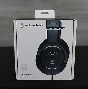 Qulaqcıqlar: Audio-Technica ATH-M20x – peşəkar monitor qulaqlığı (Məhsul yenidir) — 1