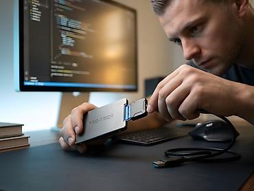 harddisk kabel: SATA III - USB 3.0 Dönüşdürücü Adapter Kabel (SSD / HDD Üçün) – Yüksək — 3