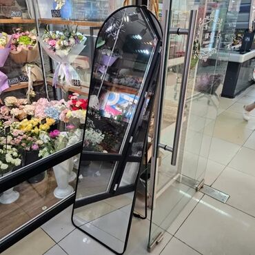 комнатные цветы на продажу: Шикарные зеркала в полный рост, размер 160х50см, цвет: черный, золото