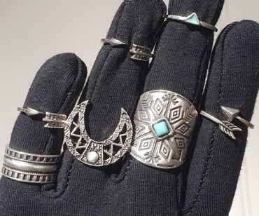 pancir rad srebro: Set: Ring, Material: Silver