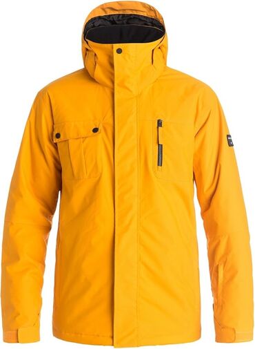Мужские лыжные куртки: Куртка, Quiksilver, Новый, С утеплителем, Удлинённая куртка, Вентиляционные клапаны, Внутренние и внешние карманы — 6