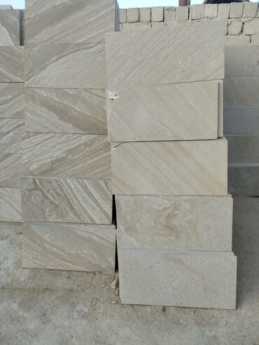 Dekorativ daşlar: Təbii daş plitələr – fasad və terras üçün - Material: təbii daş (kül — 9