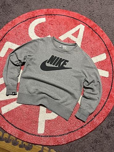 кофта найк: Мужская толстовка, M, Nike, Б/у, цвет - Серый, Самовывоз, Бесплатная доставка, Платная доставка — 1