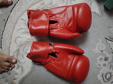 king boxing: Боксерские перчатки TOP TEN (Germany), красные. - Классическая форма — 2