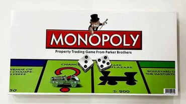 xokkey oyunu: Monopoly Poker Brothers masaüstü oyunu. Məhsul yenidir. Happy Store