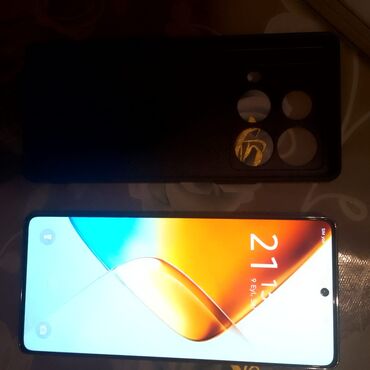 Poco: Infinix Hot 40, 256 GB, rəng - Qızılı, Düyməli, Sensor, Face ID