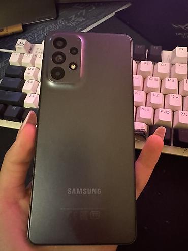 Mobil telefonlar: Samsung Galaxy A73 5G, 256 GB, rəng - Boz, Barmaq izi, Face ID, Sənədlərlə — 2