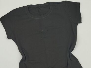 czarne t shirty sinsay: T-shirt, M (EU 38), condition - Very good