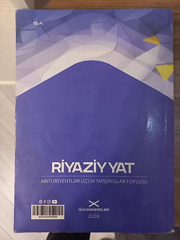 cənə topu: Məhsul: Riyaziyyat – Abituriyentlər üçün tapşırıqlar toplusu (Güvən — 1