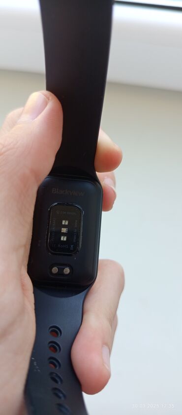 Smart saatlar: İşlənmiş, Smart saat, Blackview, Sensor ekran, rəng - Qara — 2