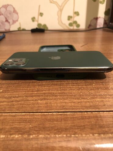 iphone 11 green: IPhone 11 Pro | 64 GB Matte Midnight Green | Face ID