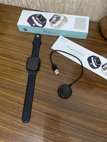 smart watch kontakt home: Yeni, Smart saat, rəng - Qara