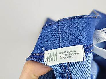 koszulki hooligans: Spodnie jeansowe, H&M, 13 lat, 158, stan - Bardzo dobry — 4