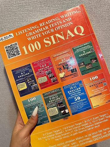 audio kasetler: Məhsul: 100 Sınaq İmtahanı – English 11 (First edition) Təsvir: - — 2