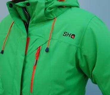 Ski jakne: Zimska/ski jakna – neon zelena sa narandžastim detaljima - Dizajn — 21