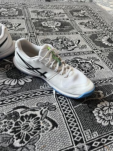 подросковая обувь: Мужские кроссовки, 46, Asics, Новый, цвет - Белый, Самовывоз, Платная доставка — 2