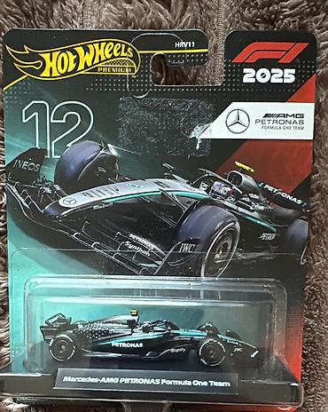 hot wheels formula 1: Mercedes, 2025 il, 1:64, Dəmir — 1