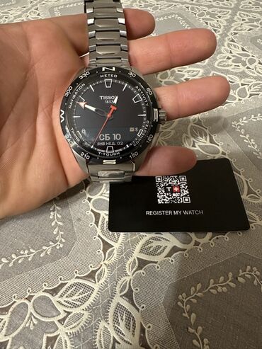 Qol saatları: İşlənmiş, Qol saatı, Tissot, rəng - Gümüşü — 6