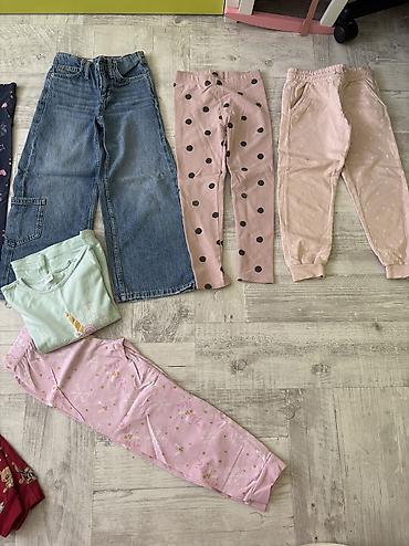 ps obuca: Paket garderobe za devojcicu velicina 5-6 — 9