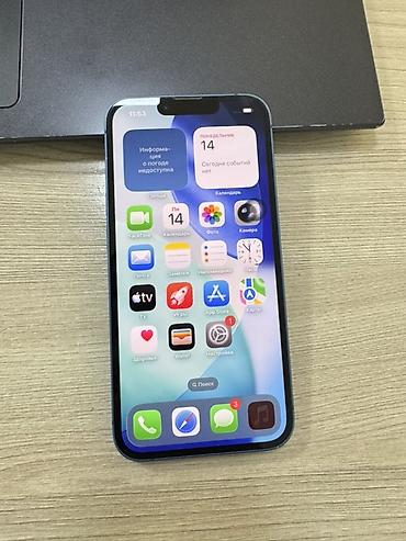 IPhone 13, 256 GB, Mavi, Simsiz şarj