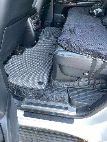 Полики: 5D Экокожа Полики Для салона Lexus, цвет - Черный, Новый, Самовывоз, Бесплатная доставка, Платная доставка — 3