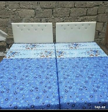 Çarpayılar Təzə hazırları var Çatdırılma var Bir nəfərlik 60 manat İki