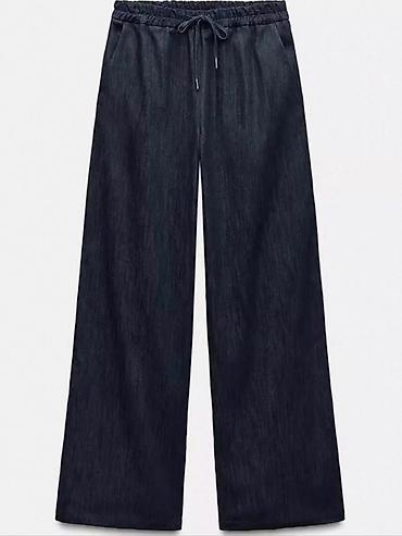 джынсы зара: Джинсы Zara Размер S По бокам есть карманы, по фасону широкие, ткань — 5