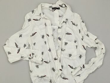 eleganckie bluzki długi rekaw: Shirt, Bershka, S (EU 36), condition - Good