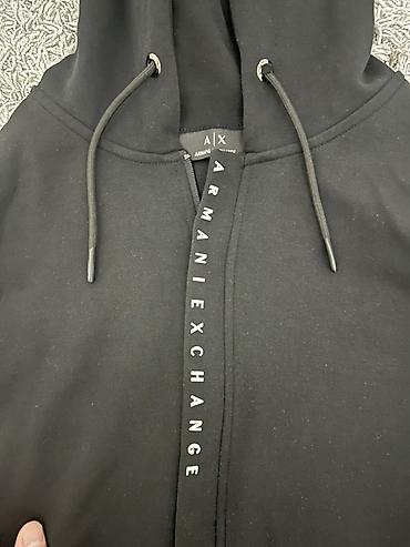 pull and: Мужская толстовка, S, Armani, Новый, цвет - Черный — 3