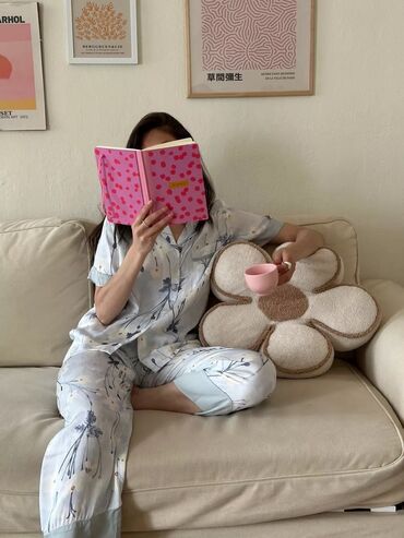 Пижамы: Пижама с шортами Пижама на пуговицах Легкие пижамы на лето Летние — 3