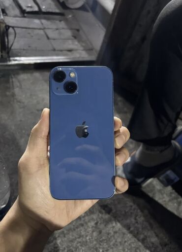 пасуда набор: IPhone 13, Колдонулган, 128 ГБ, Көгүлтүр, Каптама, 83 %