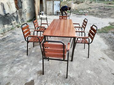 Masa və oturacaq dəstləri: Yeni, Açılmayan, Kvadrat masa, 4 stul — 12