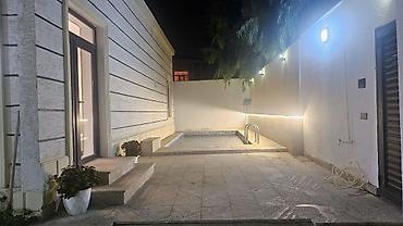 Uzunmüddətli kirayə evlər: AYLIQ KİRALIQ AİLƏVİ MODERN HƏYƏT EVİ - Plan: Geniş zal və mətbəx — 5