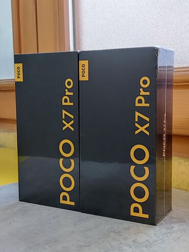 poko 3: Poco X7 Pro, 256 GB, rəng - Qara, Sensor, Barmaq izi, Face ID