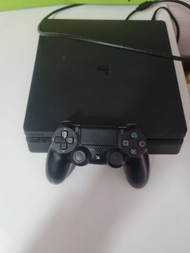 playstation 4 qiymət: Konsol SonyPlastation Slim ideal veziyyedtedi Yaddashi 1 tb Versiya