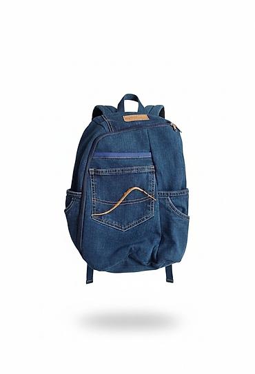 Modni rančevi: Džins rančevi – urbani, praktični i jedinstveni - Materijal: džins i — 14