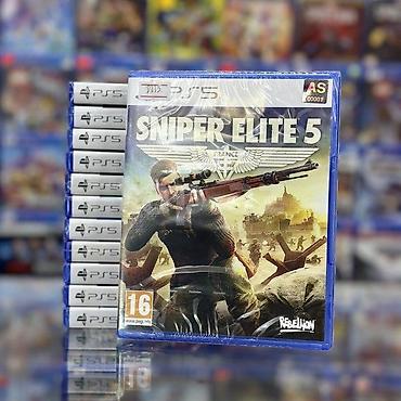 ps2 diski: PlayStation 5 üçün "Sniper Elite 5" oyunu ✅Taksit kartları (birkart — 1