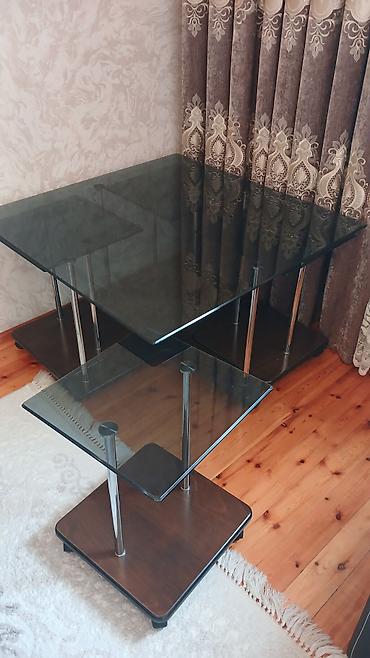 oturacaglar: Qonaq otağı üçün, Yeni, Açılmayan, Kvadrat masa, 4 stul — 2