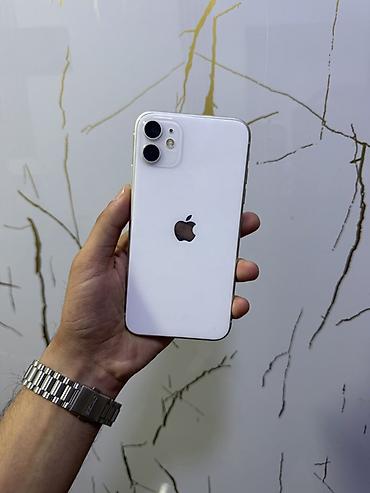 IPhone 11, 64 GB, Ağ, Face ID