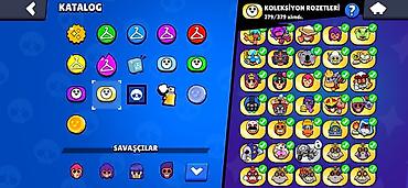 Digər kolleksiyalar: Brawl Stars hesabı – yüksək inkişaf etmiş kolleksiya - Ümumi — 20