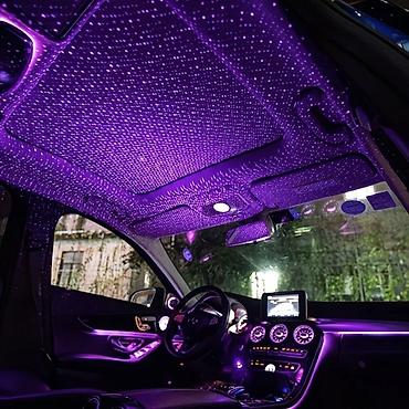 звездное небо авто: Оптоволоконная «звёздная» подсветка салона автомобиля - Эффектное — 1