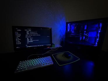 Masaüstü kompüterlər və iş stansiyaları: Gaming masaüstü kompüter seti GamingPC. Video Kart(GPU): Galax — 5